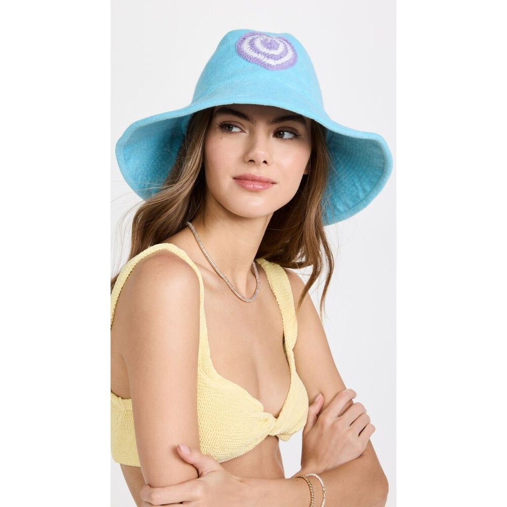 Kerri Rosenthal Packable Terry Sunny Daze Hat  Terry Sunny Daze Hat, NWT